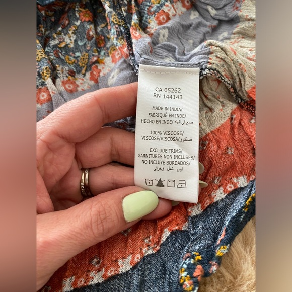 California Moon Rise Bohemian medium top - Picture 4 of 6